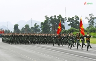 ບັນດາກໍາລັງສວນສະໜາມ, ເດີນຂະບວນໃນໜ້າທີ່ A80 ຝຶກແອບຮ່ວມຄັ້ງທີ 1